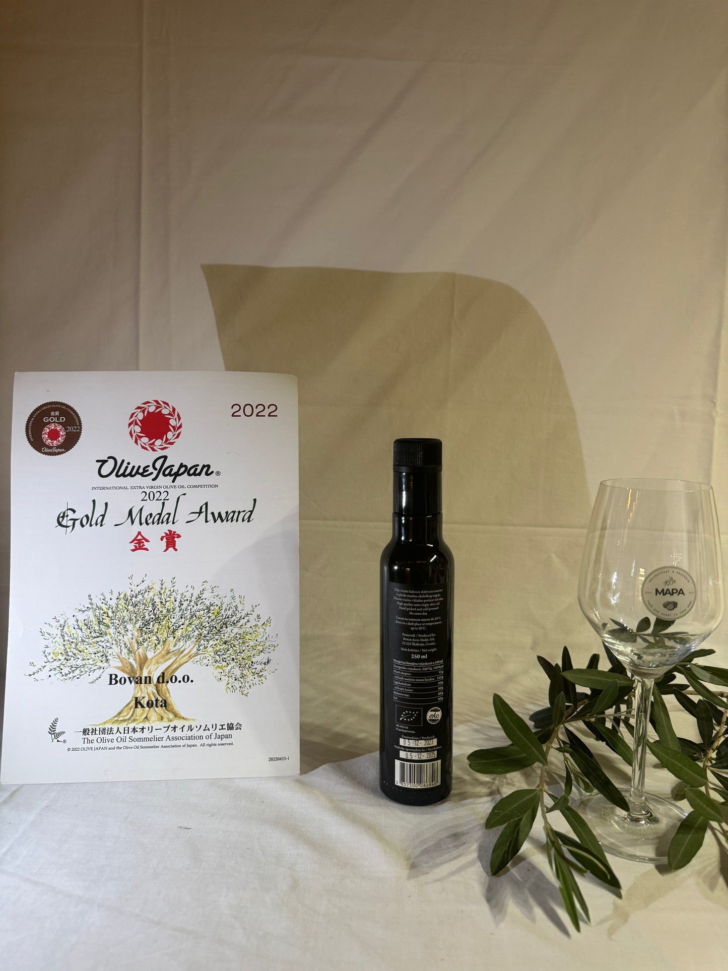 MASLINOVO ULJE KOTA OBLICA 0,5l