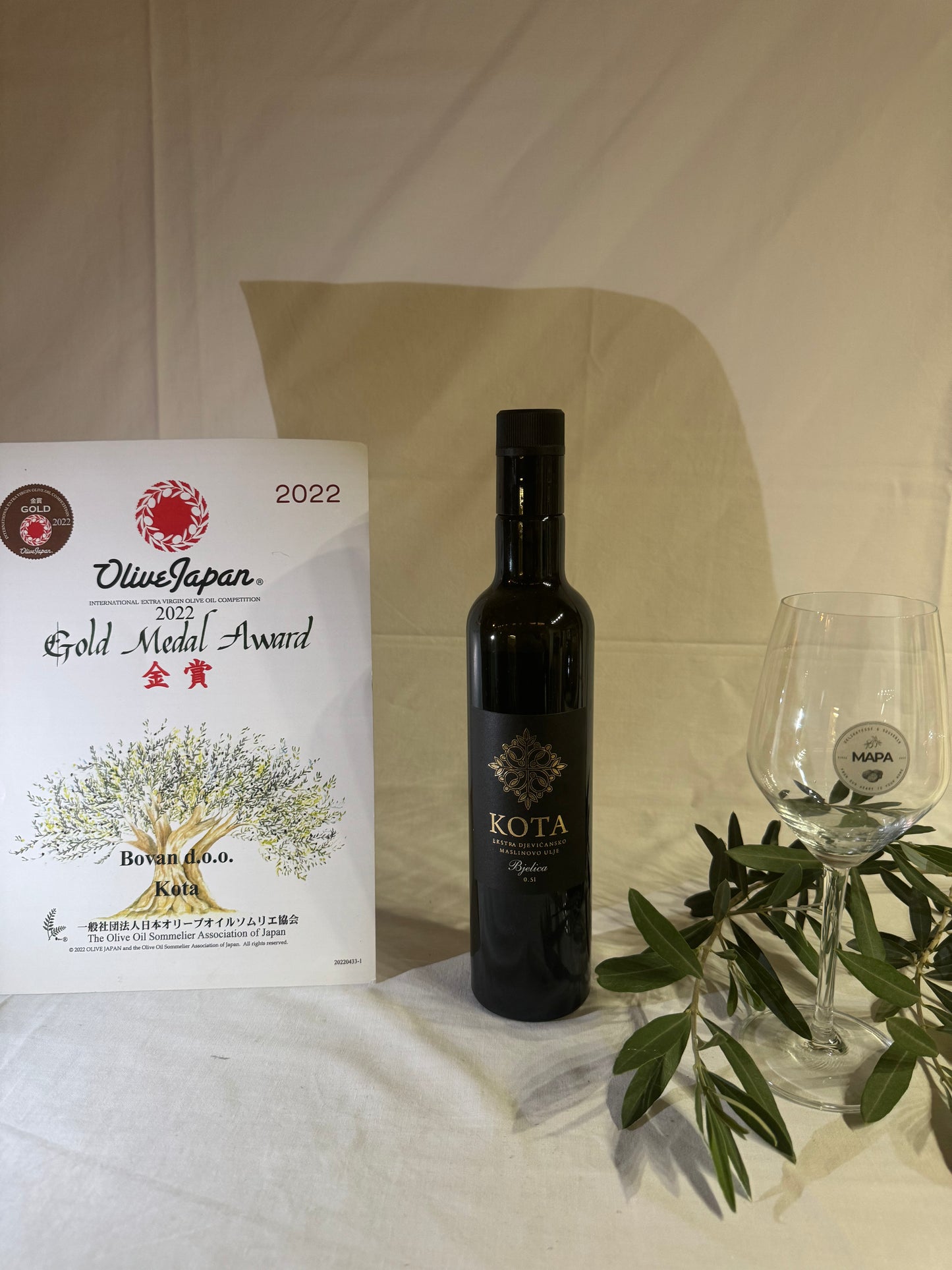 MASLINOVO ULJE KOTA BJELICA 0,5l