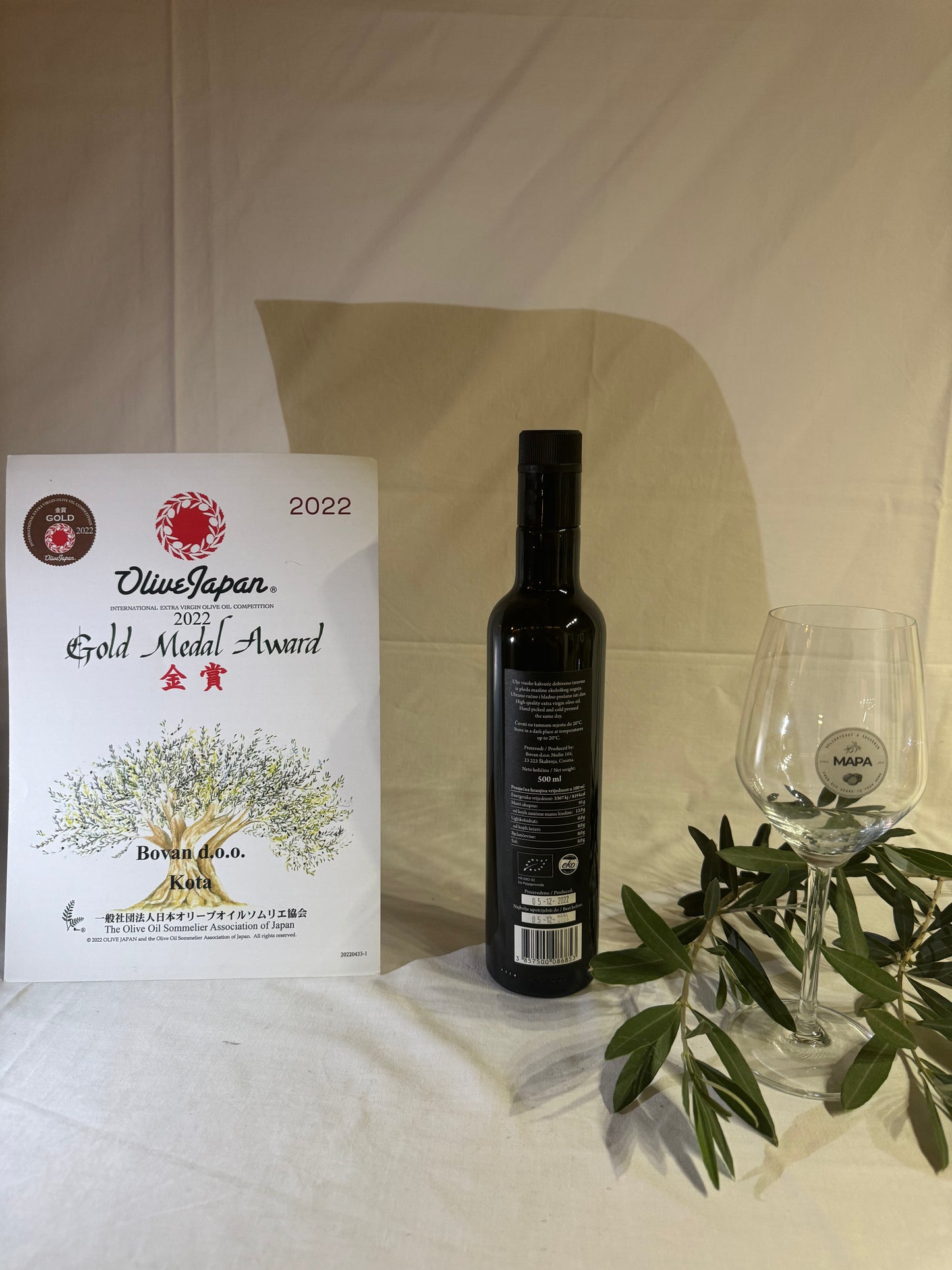 MASLINOVO ULJE KOTA BJELICA 0,5l